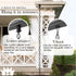 Aluminum Teardrop Rain Chain Replacement Downspout for Gutters, Black Powder Coated